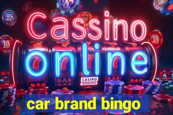 car brand bingo