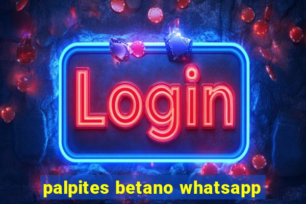 palpites betano whatsapp