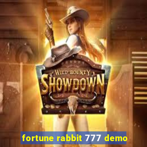 fortune rabbit 777 demo