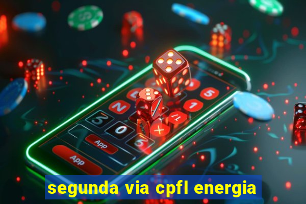 segunda via cpfl energia