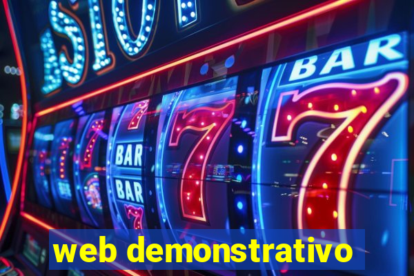 web demonstrativo