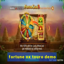 fortune ox touro demo