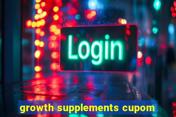 growth supplements cupom