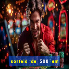 sorteio de 500 em cash toda segunda feira novibet