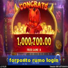 forponto rumo login