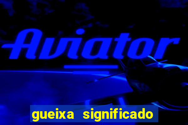 gueixa significado no crime