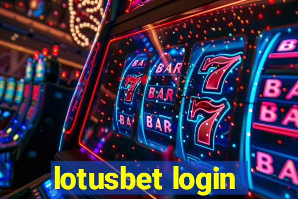 lotusbet login