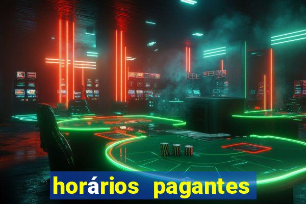 horários pagantes fortune rabbit hoje