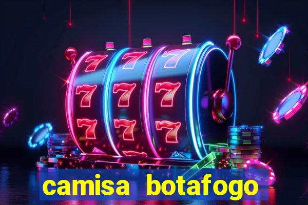 camisa botafogo plus size