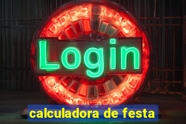 calculadora de festa