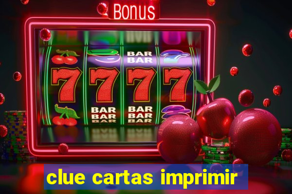 clue cartas imprimir