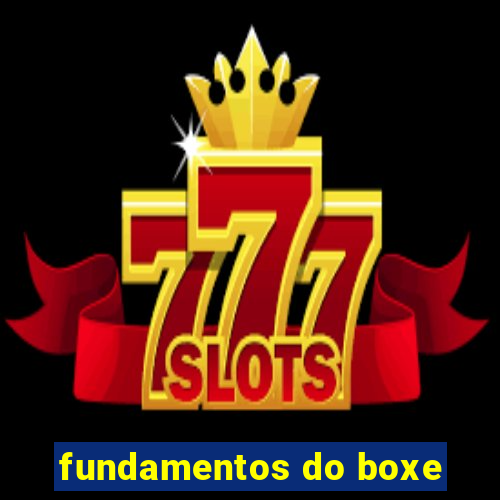 fundamentos do boxe