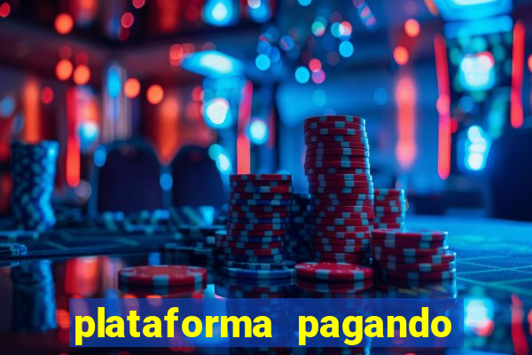 plataforma pagando bonus no cadastro