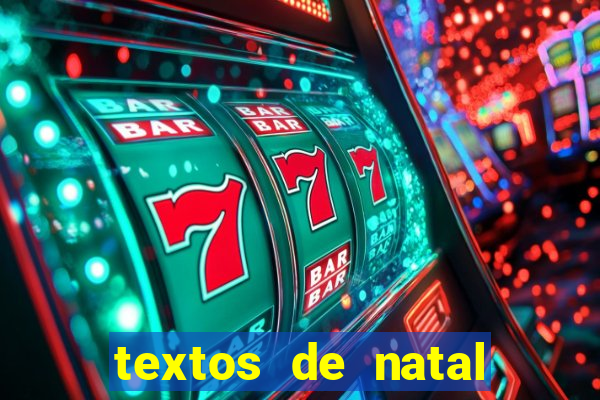 textos de natal para leitura